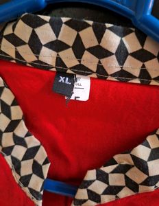Red Kurta For Girls