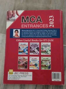MCA Entrances Exam Prep Book 2023