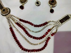 Jewellery Set Red