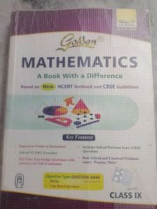 Golden Mathematics Class IX