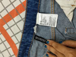 H&amp;M Blue Distressed Jeans