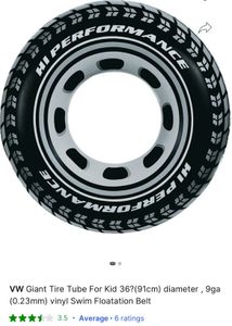 INTEX tire 🛞 Tube , Swim 🏊‍♀️ Floatation Belt