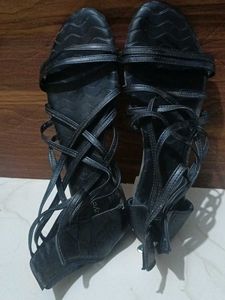 flat, sandals