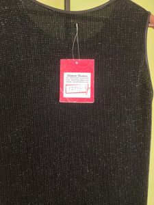 Noni Sleeveless Black Top/ New With Tag