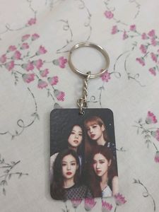 Blackpink Jennie Lisa Jisoo Rose Keychain