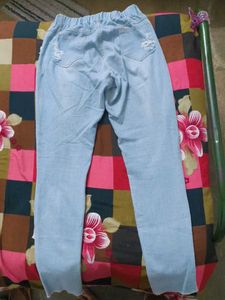 Ripped Light Wash Jeans