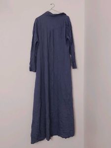 Casual Blue Maxi Dress