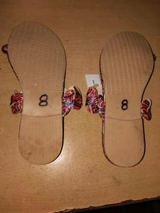 Boho Floral Thong Sandals