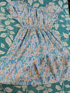 Floral Off-Shoulder Dress