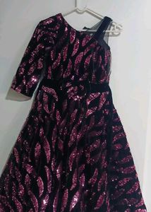 kids Sequin Party Dress