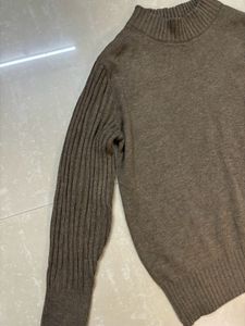 High Neck Sweater Top