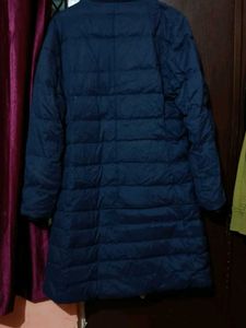 Navy Blue Puffer Coat