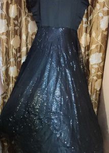 adorable Black dress Without Shrug