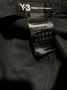 Adidas X Y-3 Black Logo Cap
