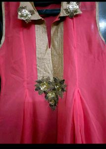 Combo Of 3 Party Wear Heavy Kurtis In Xl Size