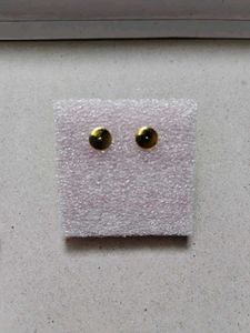 Gold Floral Drop Earrings