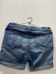 Women Blue Denim Shorts