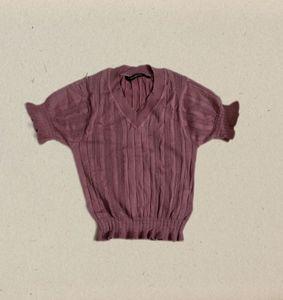 Pretty Pink Crop Top