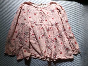 Pink Print Blouse