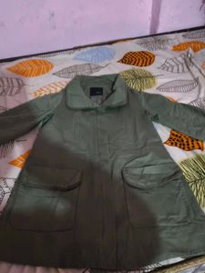 Olive Green Trench Coat