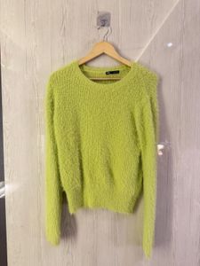 Zara Green Knit Sweater (never worn)