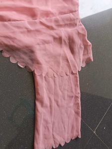 Blouson Style Pink Top