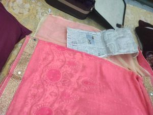 Pink Saree - Never Worn