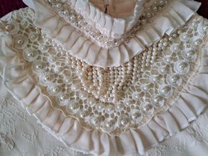 Women&#39;s Korean Pearl Neck Top