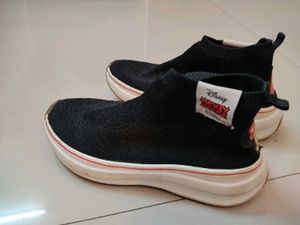 Zara Slip On Mid Top Sneakers.