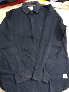 U.S. POLO BLUE COLOUR FULL SLEEVE GENTLY USED