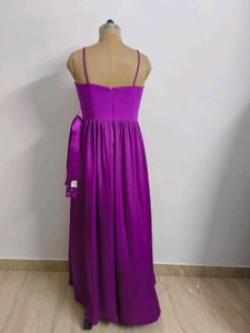 Elegant Purple Maxi Dress