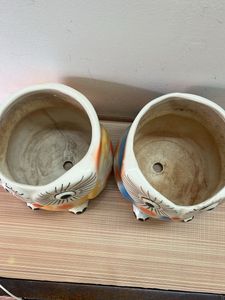 Owl ceramic Planters (Quantity-2)