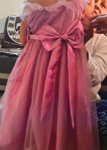 baby long western frock