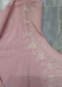 Kurta +Embroidery Work Bottom+Duppta