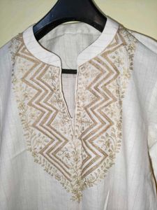 Embroidered Kurta Top