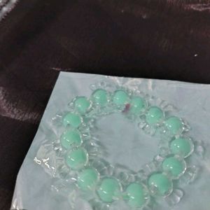 Mint Green Beaded Bracelet
