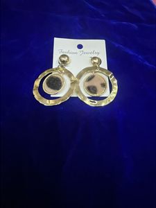 Stylish Circle Drop Earrings