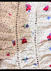 Floral Print Ruffled Top