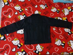 Stylish Black Denim Women Jacket (New)