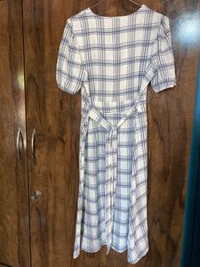Korean Gingham Dress