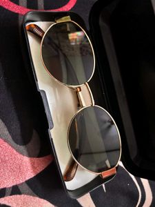 Round Gold Sunglasses