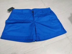 Bright Blue Shorts - Size Unknown