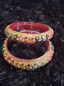 Set of Two Bangle Bracelets