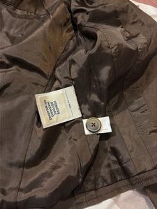 Brown Linen Blend Blazer