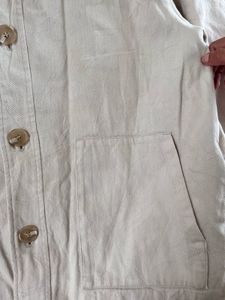 Double side Beige Casual Jacket