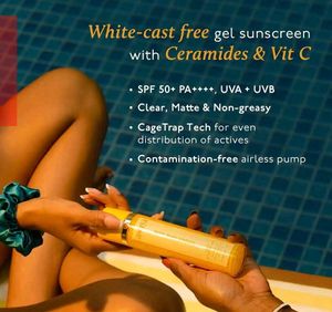 Asaya Matte Sunscreen and Zivame Body lotion