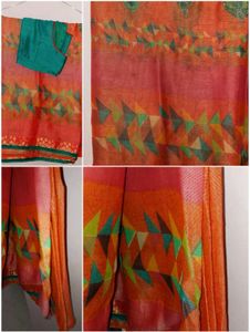Banarasi Silk Saree With Blouse