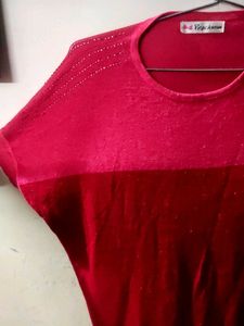 Blood Red Shaded Party Top❤️