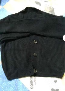 New Branded Black Cardigan