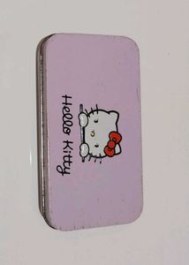 Hello Kitty Mini Makeup Brush Set with Tin Case